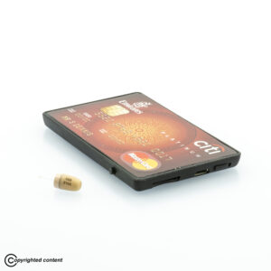 GSM Card with invisible spy earpiece