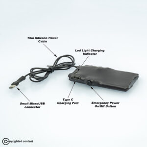 Battery for cheating camera exams